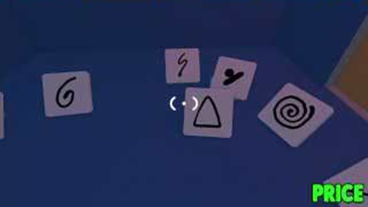 Five-symbol target sequence revealed in the BIG WALK blue turnstile house