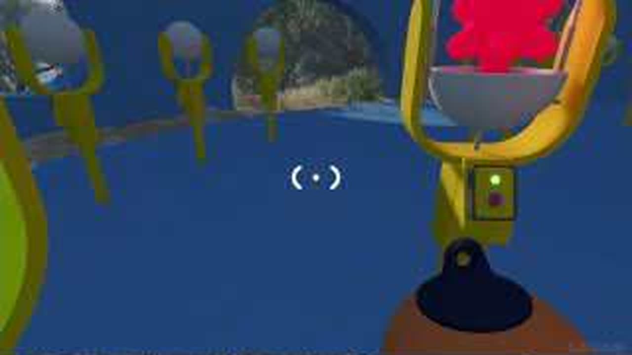 Red star visible inside one failed yellow lamp in the BIG WALK hidden-lamp puzzle