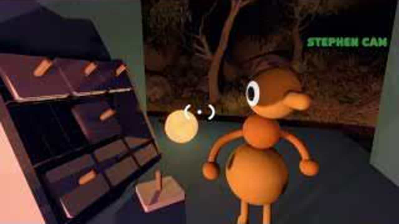 BIG WALK Locked Up Puzzle: Buttons, Hidden Control and Symbols — Find the red room in the brush